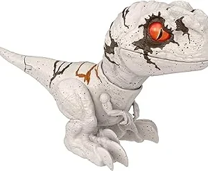 Jurassic World Uncaged Rowdy Roars Dinosaurio fantasma Figura de acción con sonidos, juguete +4 años (Mattel GWY57)