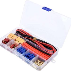 Plugs and cables kit XT60 Connector 14AWG Wire + Heat Shrink