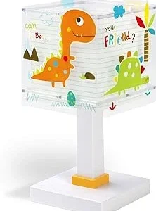Dalber Lámpara de Mesilla Escritorio Infantil Dinosaurios Dinos Animales