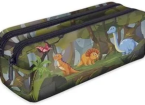 Ferocity Estuches plumier la Tuba Estuche Lapices de Gran Capacidad de Colores para Niñas y Niño Dinosaurios Lindo