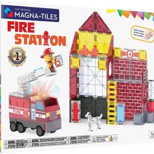 Magna Tiles Fire Station 50 piezas