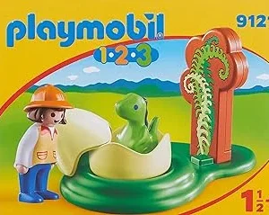 Playmobil 1.2.3 – Huevo de Dinosaurio (9121)