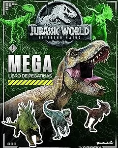 Jurassic World. Megalibro de pegatinas Tapa blanda – 5 junio 2018
