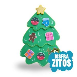 ÁRBOL DE NAVIDAD PARA PARED
