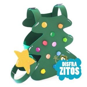 DISFRAZ ÁRBOL DE NAVIDAD