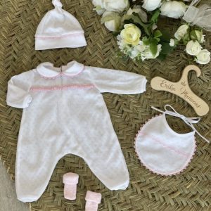 Pijama Enterizo Rosa o Azul 003