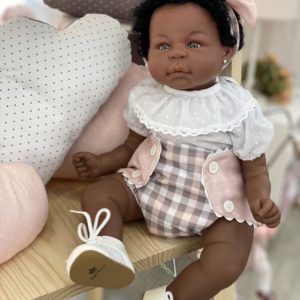 Kit Realista India Negrita Con Pelo