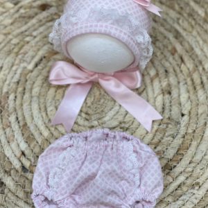 Capota + Braguita Rombos Rosa 004