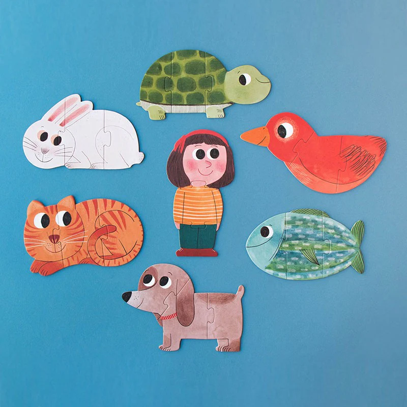 Puzzle I love my pets - Imagen 3
