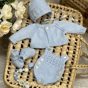Conjunto Punto Azul Celeste 0117