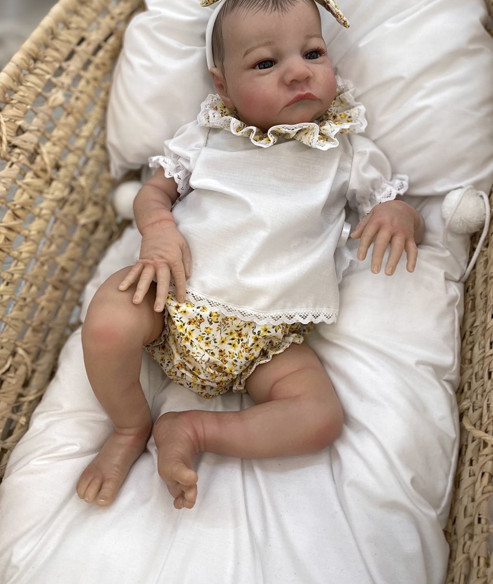 Reborn María con pelo pintado - Imagen 2
