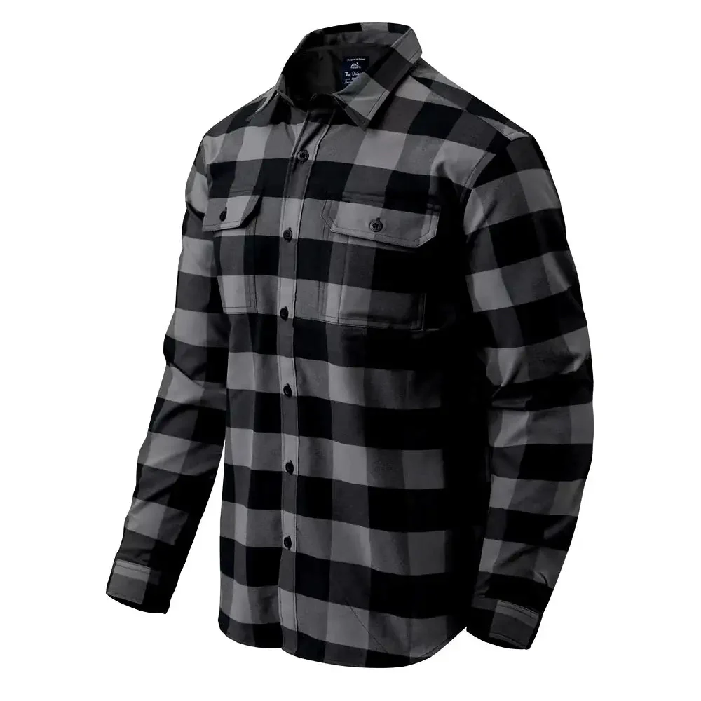 Helikon Tex - GreyMan Skjorte Nylon Sorona - Tru Grey Checkered